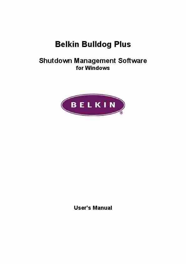 Belkin Frozen Dessert Maker belkin bulldog plus- shutdown management software for windows-page_pdf